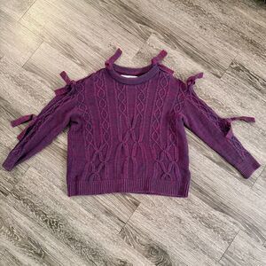 Project Naadam Tie Sleeve Sweater